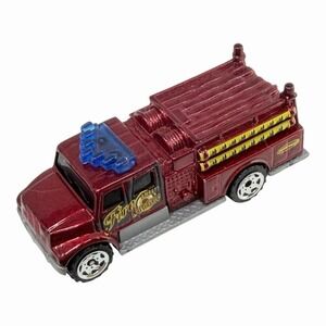 1998 Matchbox International Pumper Fire Truck Great Condition Diecast 1:64 PL25